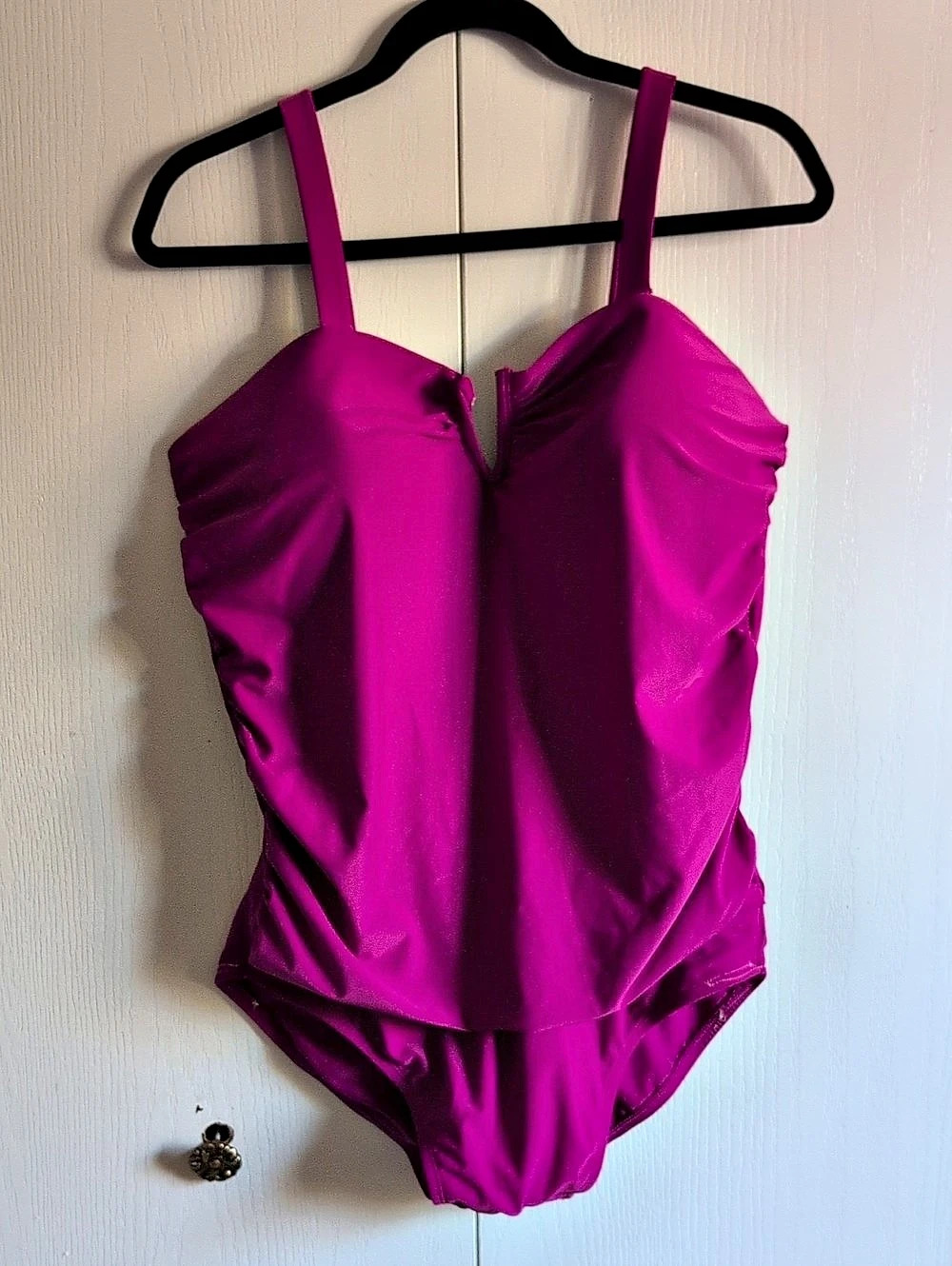 Purple One-Piece Swimsuit Like New